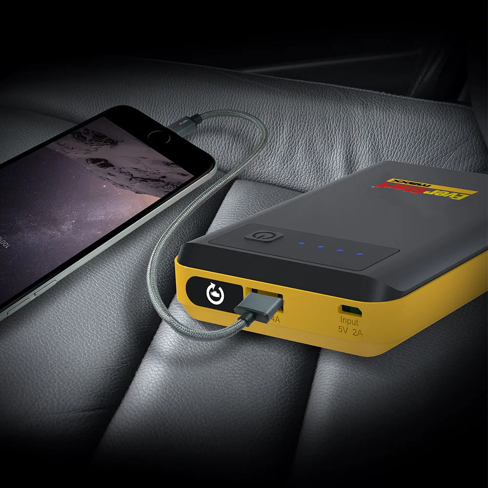 EverStart 600A, 12V Automotive Lithium Ion Jump Starter and Portable Power Pack, EL224 - New in-box