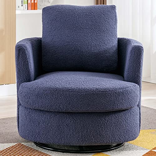 ODUWA Swivel Barrel Chair Set of 2,31.9
