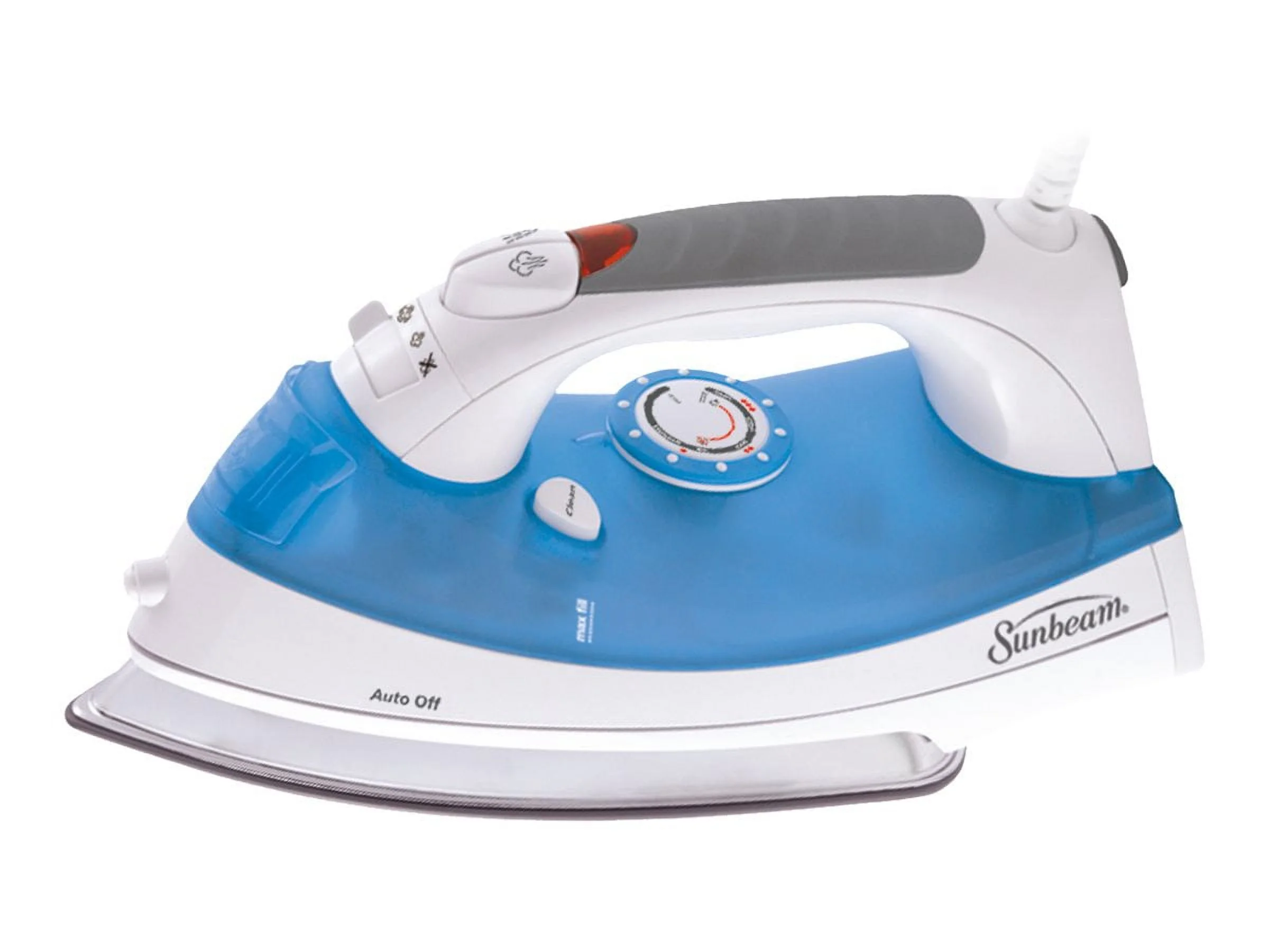 Sunbeam Simple Press GCSBBV-212 - Steam iron - 1200 W - white/blue
