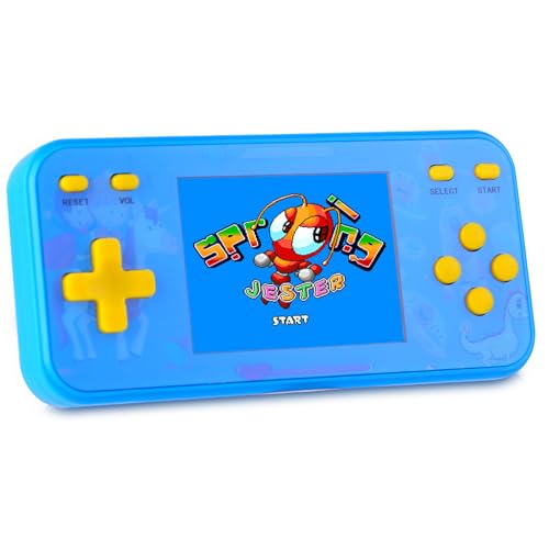 Handheld Game Console for Kids Preloaded 240 Retro Video Games, Portable Gaming Player with Rechargeable Battery 3.0