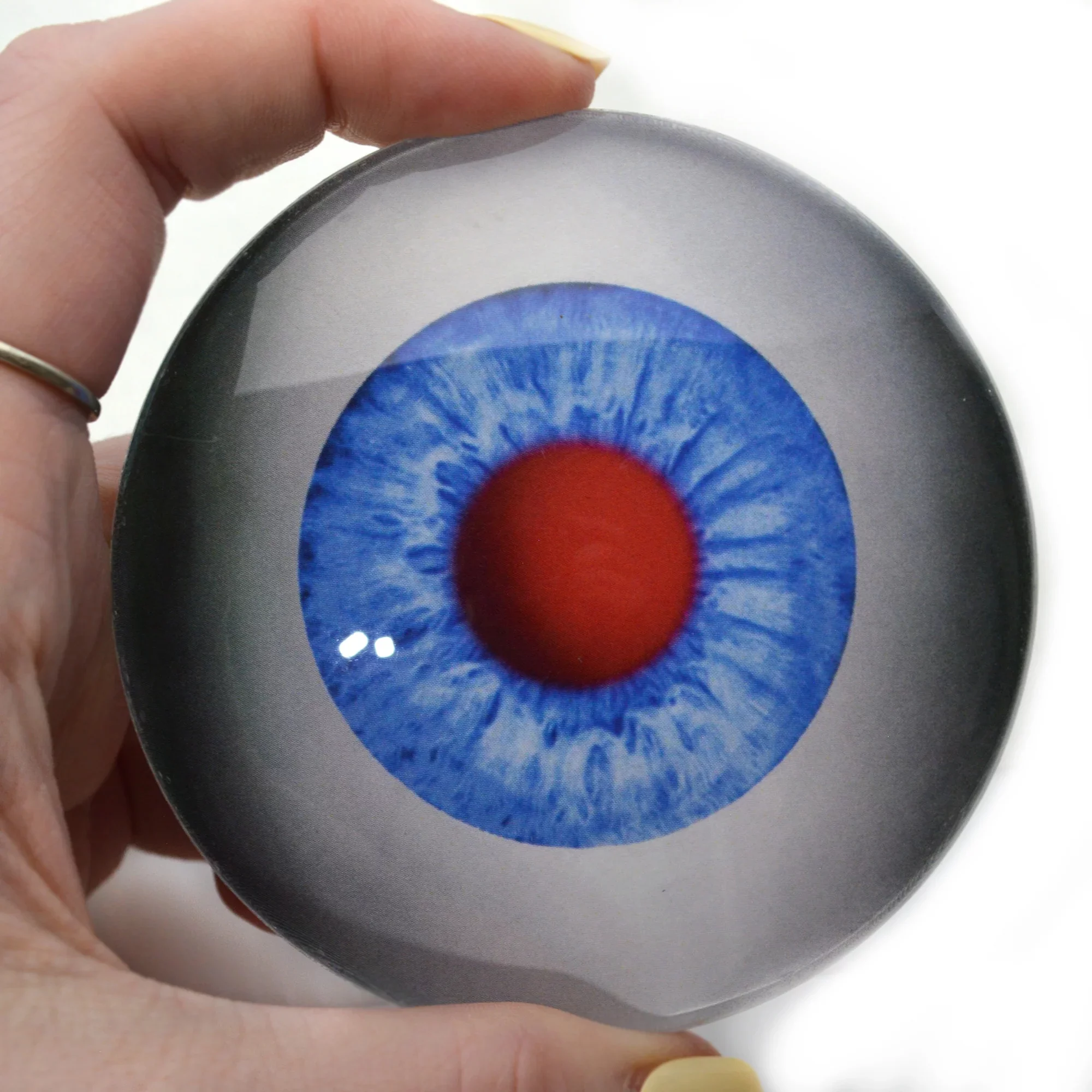 Giant 78mm Creepy Chucky Doll Glass Eyes