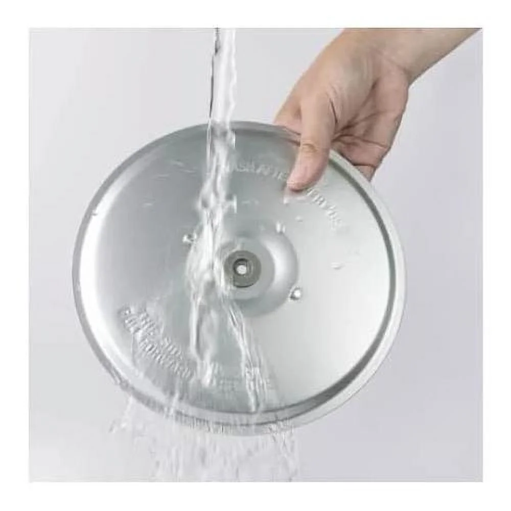 Automatic Rice Cooker And Warmer (White) Bundle With 9.5-Inch Rice Washing Bowl With Side And Bottom Drainers (2 Items)