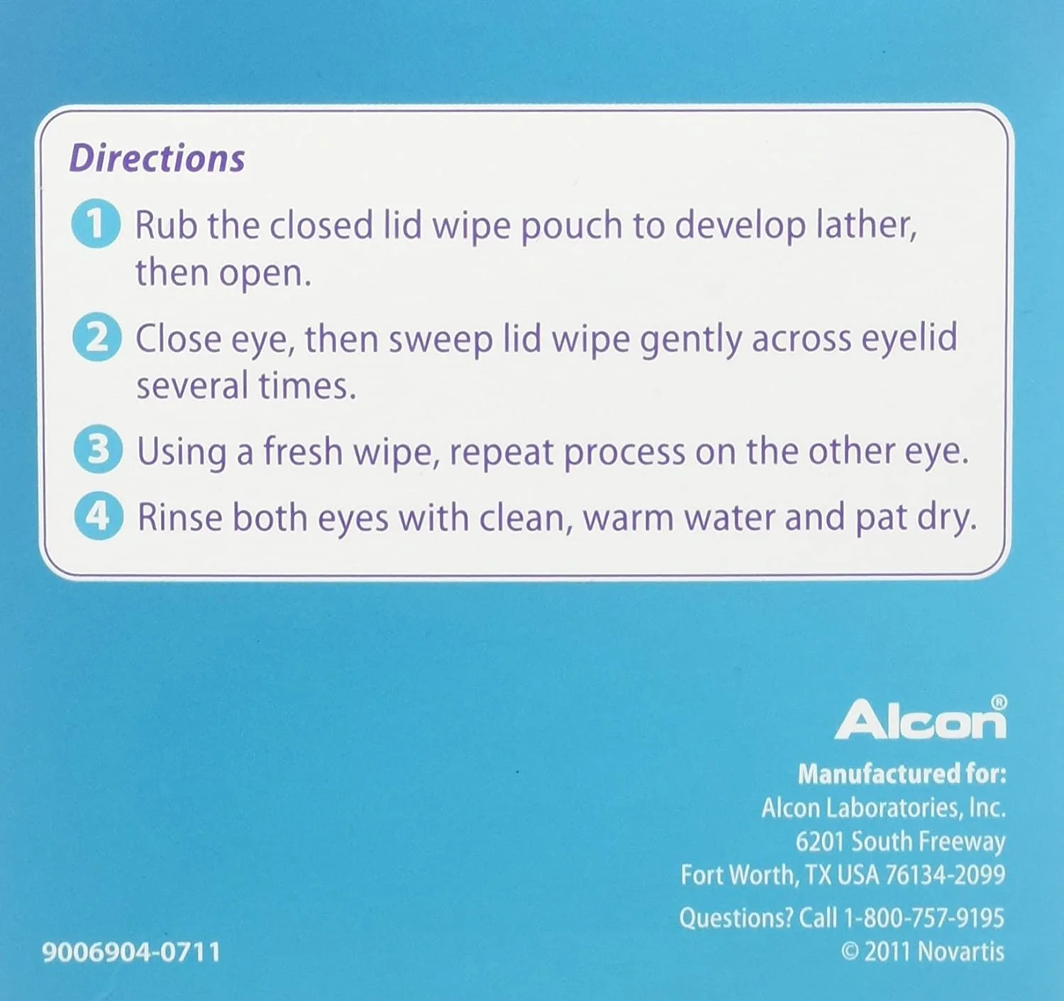 Systane Lid Wipes Eyelid Cleansing Wipes 30 Each (Pack of 3)