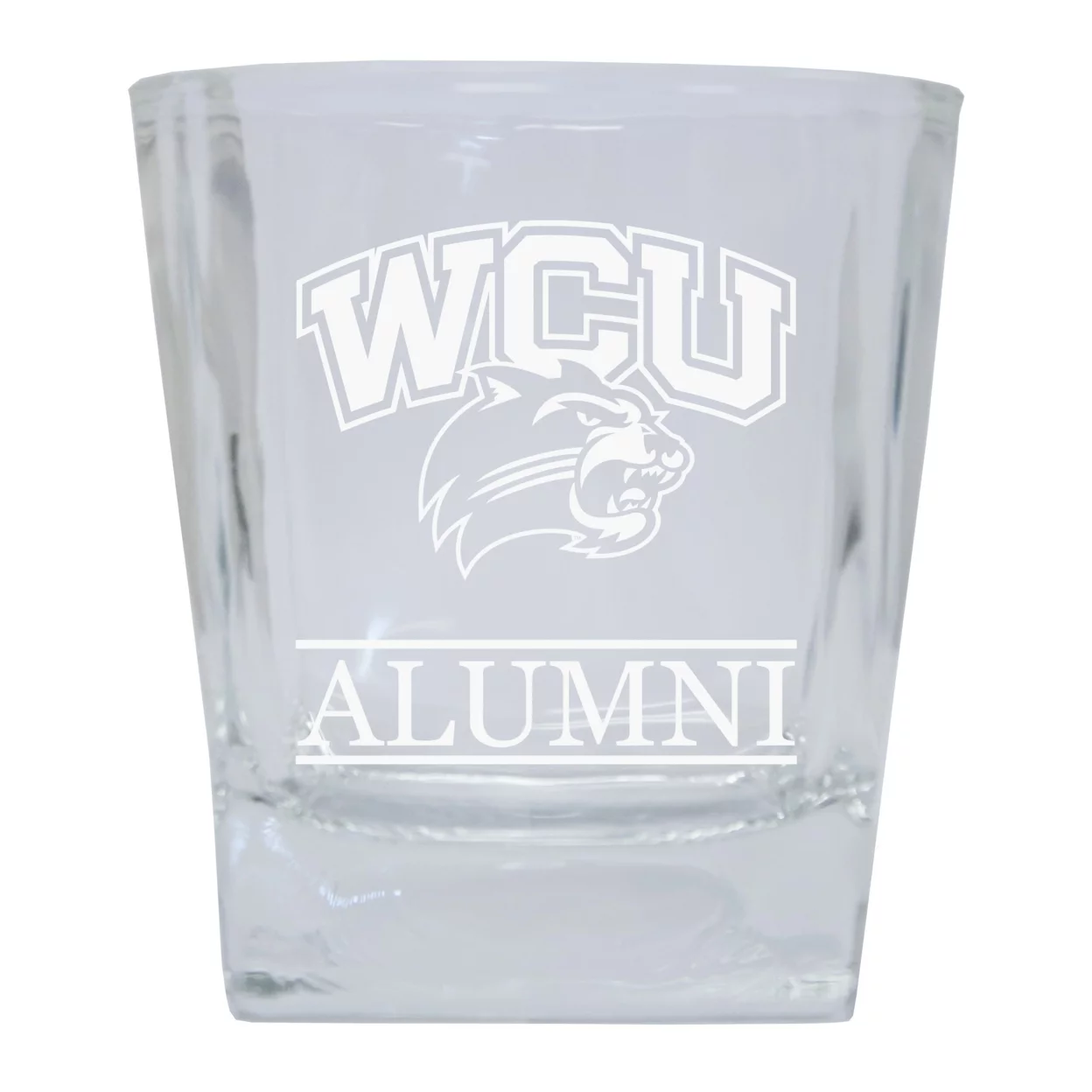 Western Carolina University Etched Alumni 5 oz Shooter Glass Tumbler 4-Pack