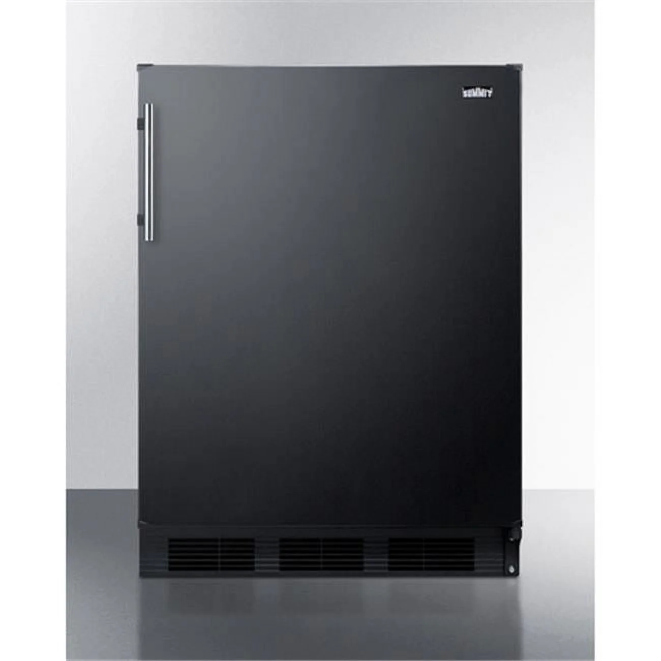 33.25 x 23.63 x 23 in. Built-In Undercounter All-Refrigerator, Black