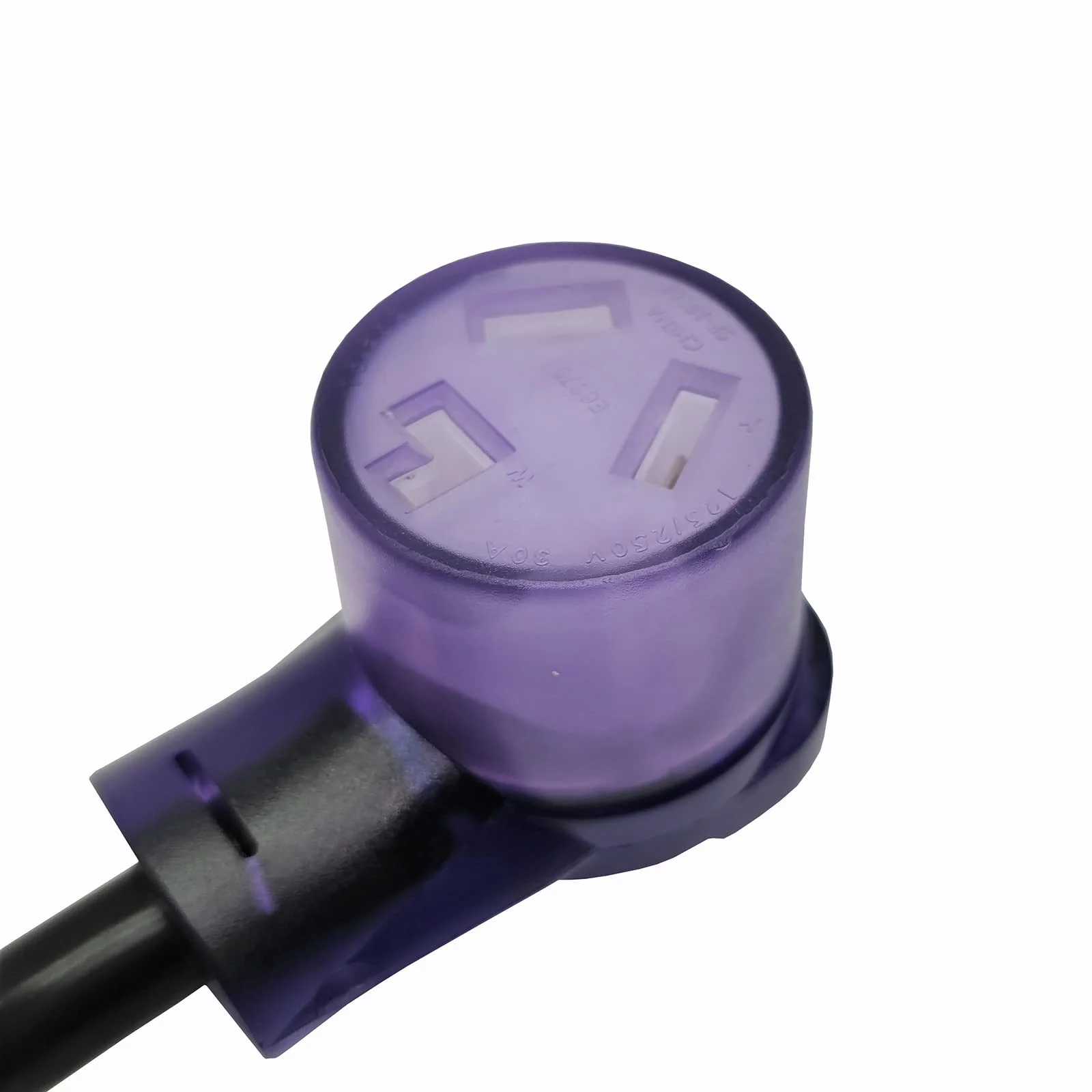 Parkworld 63982 Dryer 3 Prong Extension Cord UL Listed, NEMA 10-30 Extension Cord, EV 10-30P to 10-30R with Lighted, 30A, 250V, 7500W UL Listed (4FT)