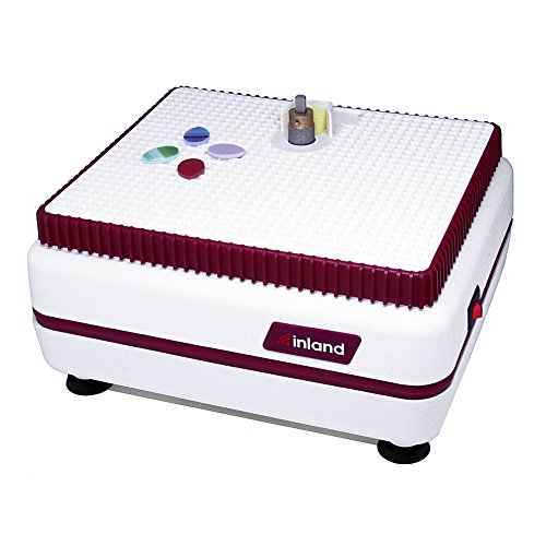 Inland Craft WizlingCG Glass Grinder, Precision Tool Edging Grinding Shaping Drilling, Essential Stained Glass Grinder Machine Mosaics for Professionals & Hobbyists, Includes Diamond Grinding Bit