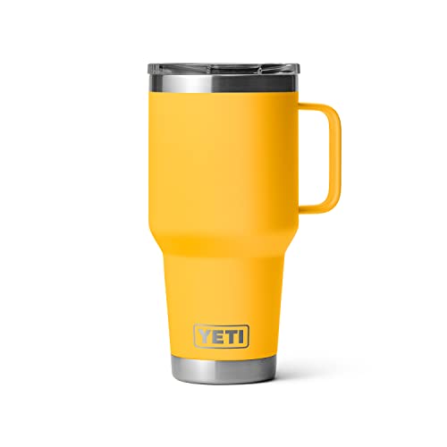 YETI Rambler 30 oz Travel Mug, Stainless Steel, Vacuum Insulated with Stronghold Lid