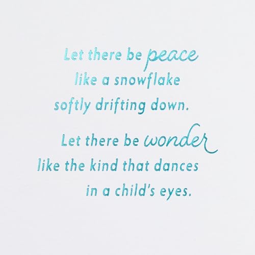 Hallmark Boxed Christmas Cards, Snowy Wreath (40 Cards and Envelopes)