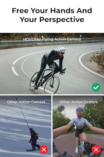 X1 PROMAX 8K Action Flying Camera, Foldable Drone with Camera with 42 KM/H Follow Speed, 10+ Fully Automatic Flight Modes, Fly Anywhere with OmniTerrain, SmoothCapture 2.0(Cycling Combo)