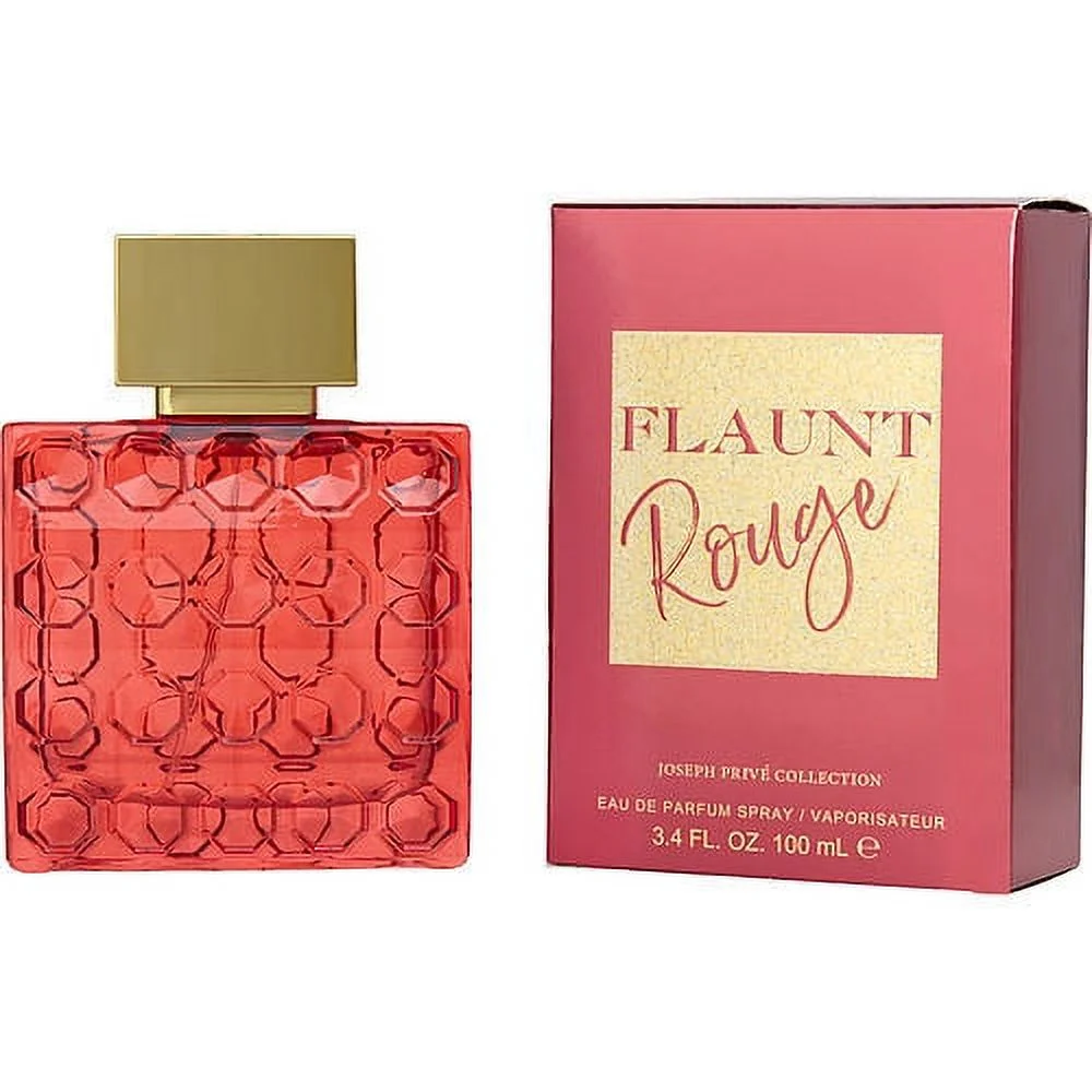 JOSEPH PRIVE FLAUNT ROUGE Eau de Parfum Spray - 3.4 oz - Alluring Fragrance for Women