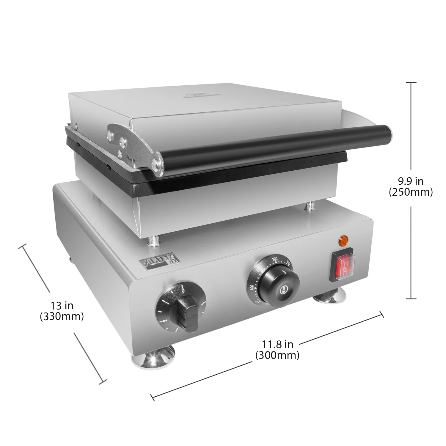 ALDKitchen Waffle Maker | Butterfly-Shaped | 4 Pcs | Waffle on a Stick Iron | Stainless Steel | 110V