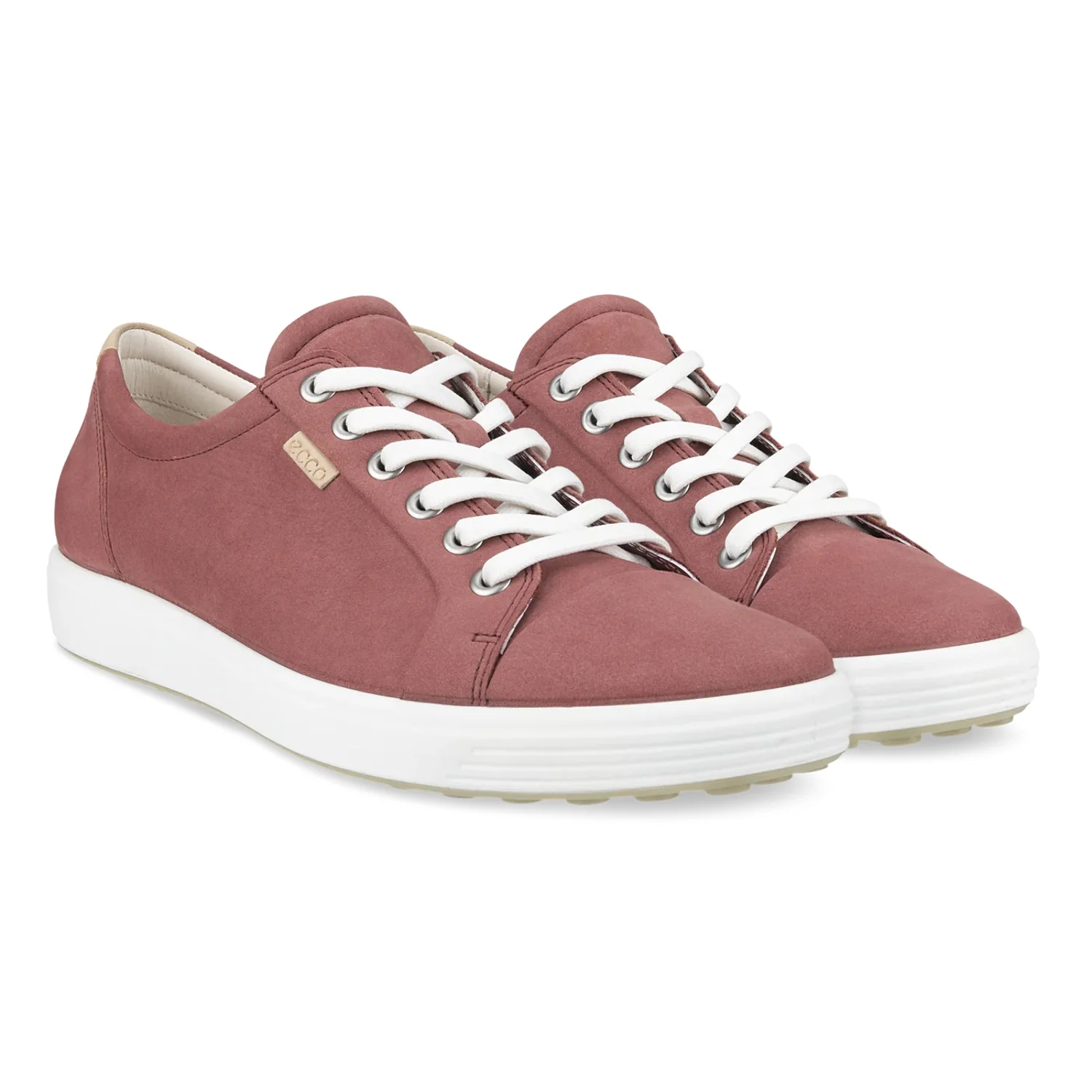 Ecco Women's Soft 7 Sneaker in Petal Trim