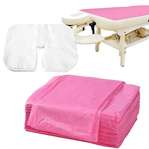 100 PCS Disposable Massage Table Sheets Non Woven Fabric SPA Bed Cover Breathable Polypropylene 31