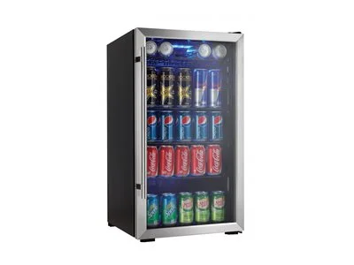 Danby Designer 3.3 cft Free-Standing Beverage Center in Stainless