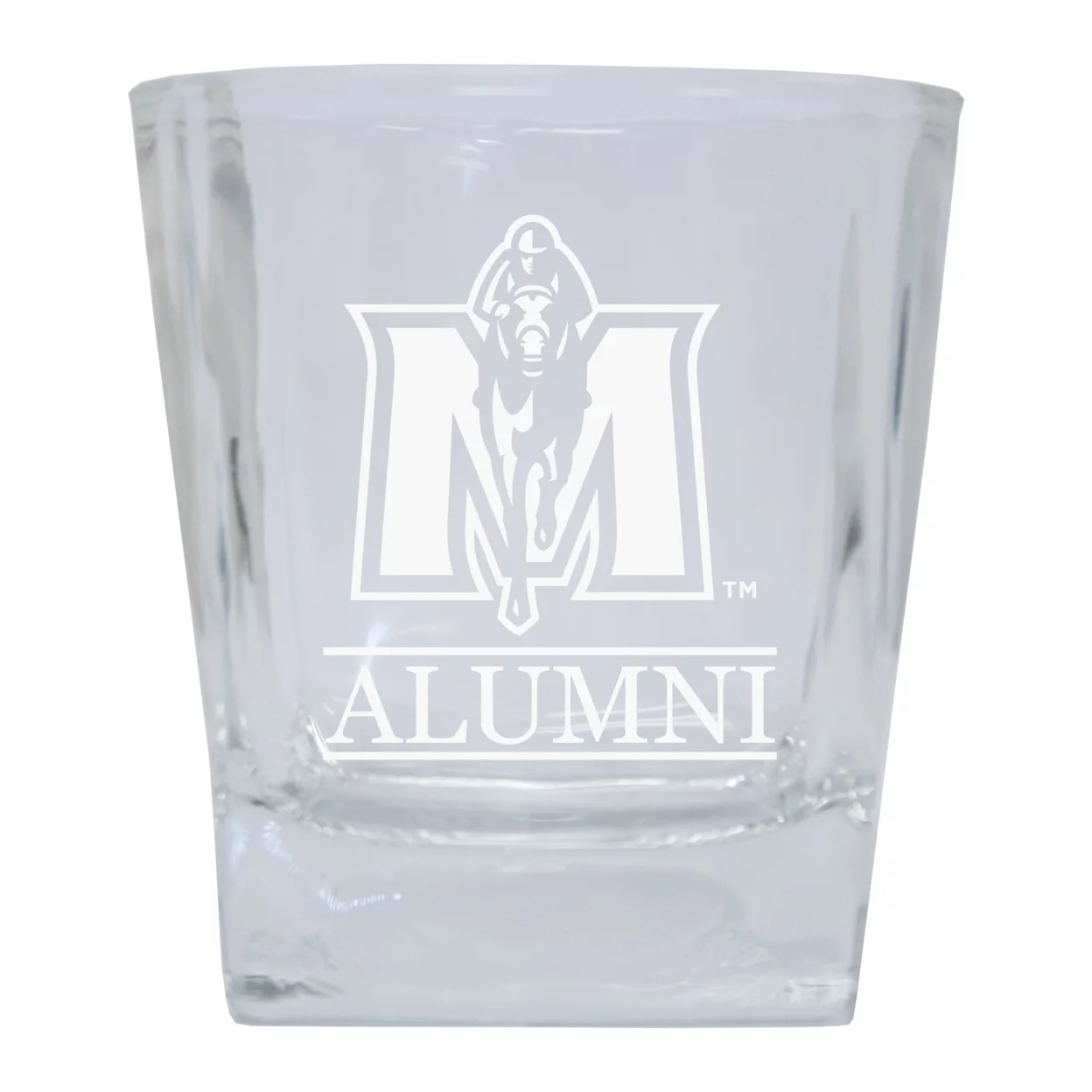 Murray State University 8 oz Etched Alumni Glass Tumbler 2-Pack