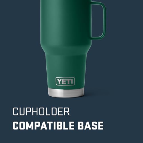 YETI Rambler 30 oz Travel Mug, Stainless Steel, Vacuum Insulated with Stronghold Lid