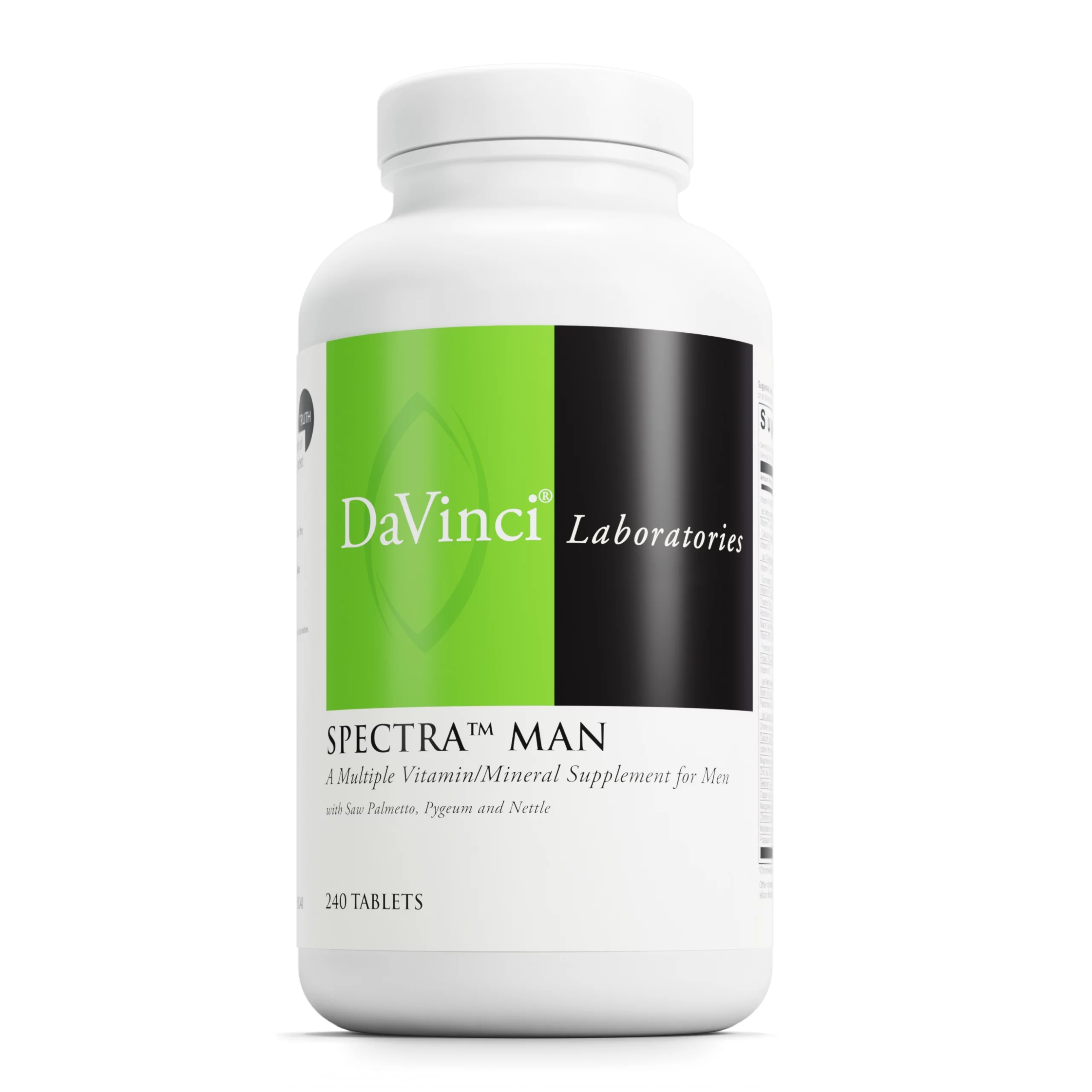 Spectra Man, Multiple Vitamin/Mineral, 240 Tablets, DaVinci Laboratories of Vermont