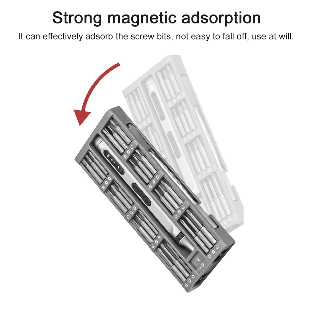 Nebublu Electric Screwdriver, Multifunctional Repair Tool Set for Mobilephones, Computers & Home Appliances
