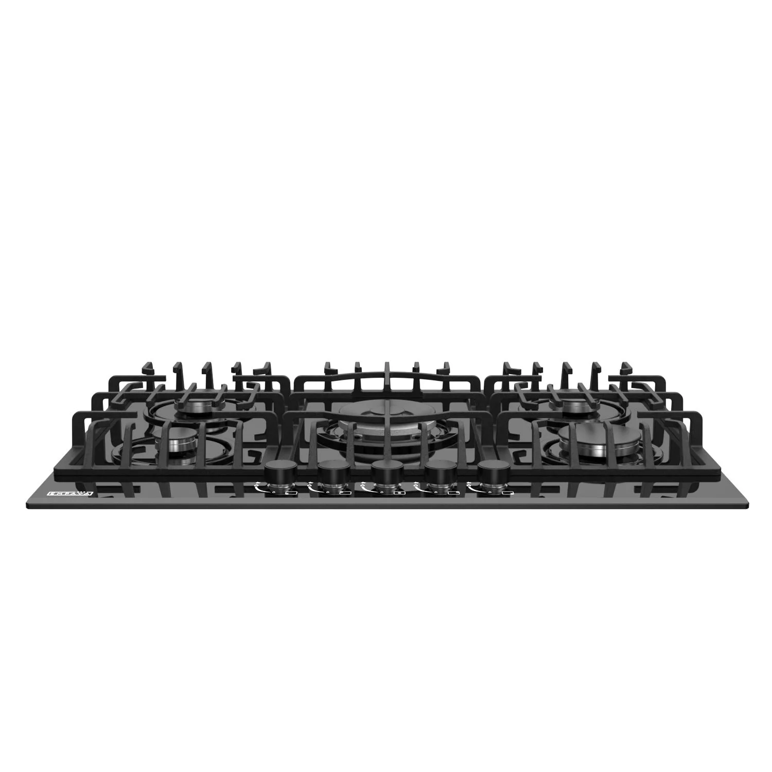 Empava 30 in. Gas Stove Cooktop 5 Italy Sabaf Sealed Burners NG/LPG Convertible in Black Tempered Glass , EMPA-30GC26