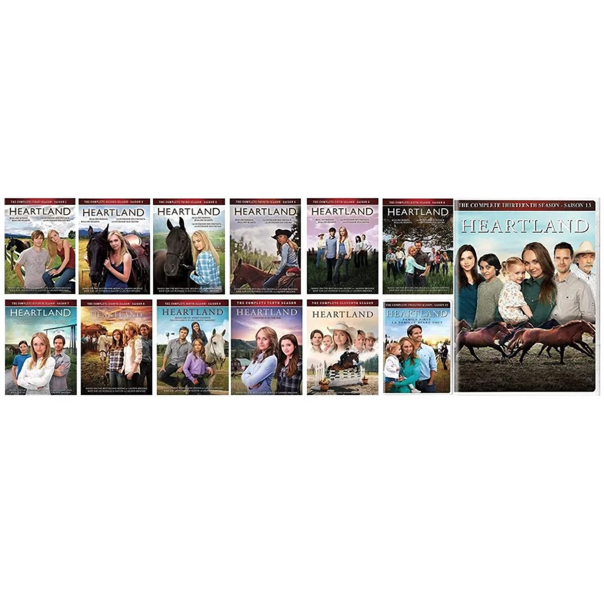 HEARTLAND:  THE COMPLETE SERIES 1-13 DVD