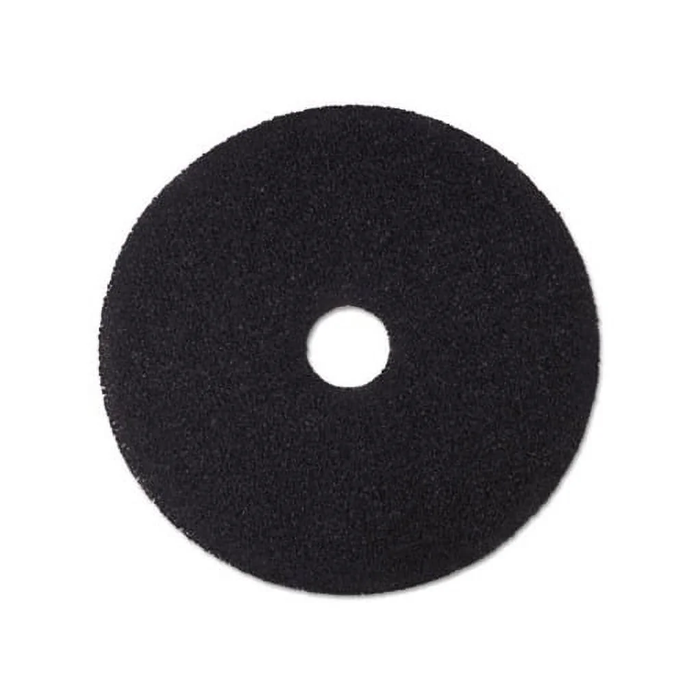 Low-Speed Stripper Floor Pad 7200 19" Diameter, Black, 5/Carton