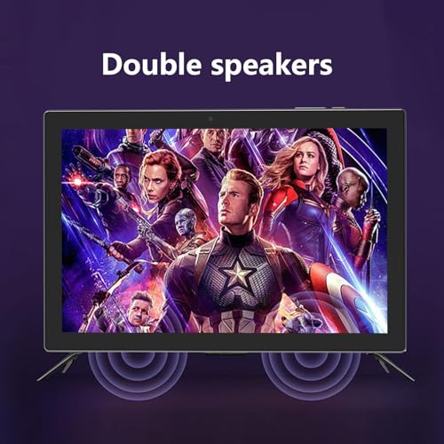 Tablet 2 in 1 Tablets 10 inch Android 14 Tablet Set with Keyboard Case Mouse Stylus Film, 8GB+64GB Tablets 10.1