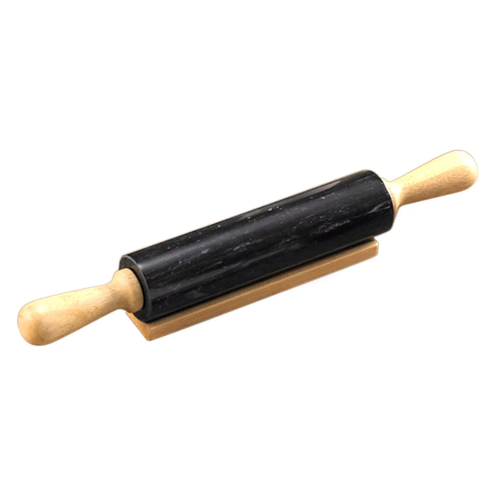 Creative Home Champagne Marble Deluxe Rolling Pin