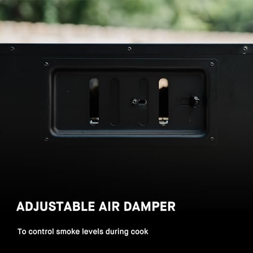 Masterbuilt? 40-inch ThermoTemp Propane Gas Vertical BBQ Smoker with Analog Temperature Control and 960 Cooking Square Inches in Black, Model MB20051316