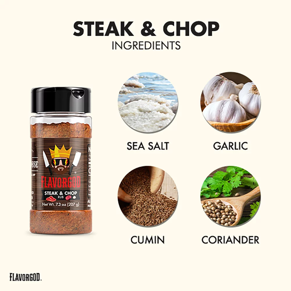 Steak & Chop Rub (Double Pack)