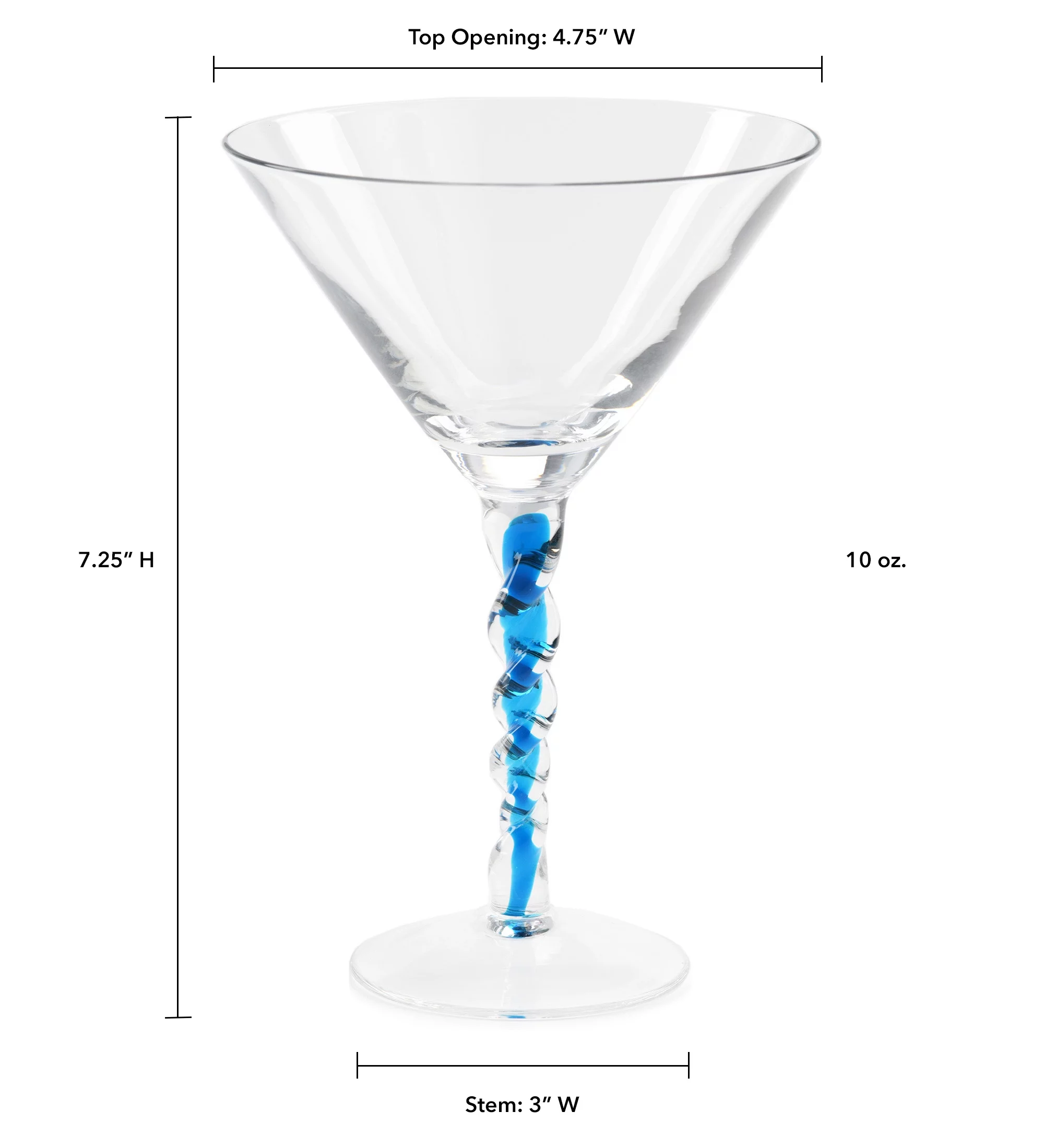 Pop Culture Promotions ® Valentina Martini Glasses-Set of 6