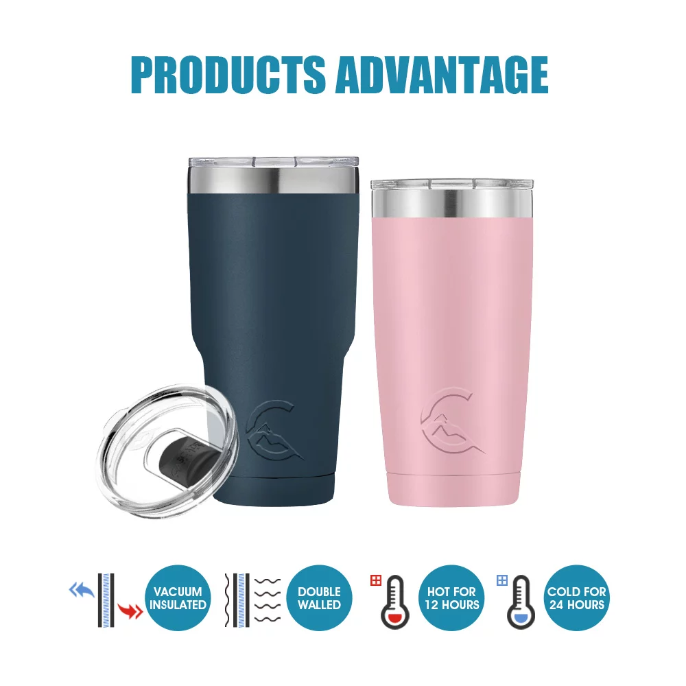 30OZ STAINLESS STEEL TUMBLER / RAMBLER - REALTREE CAMO