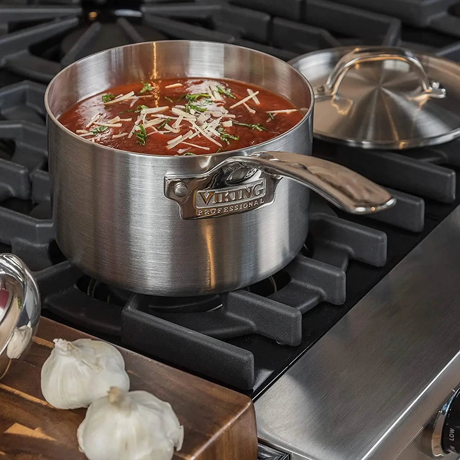 durable Viking Professional 5-Ply Stainless Steel Cookware Set  10 Piece