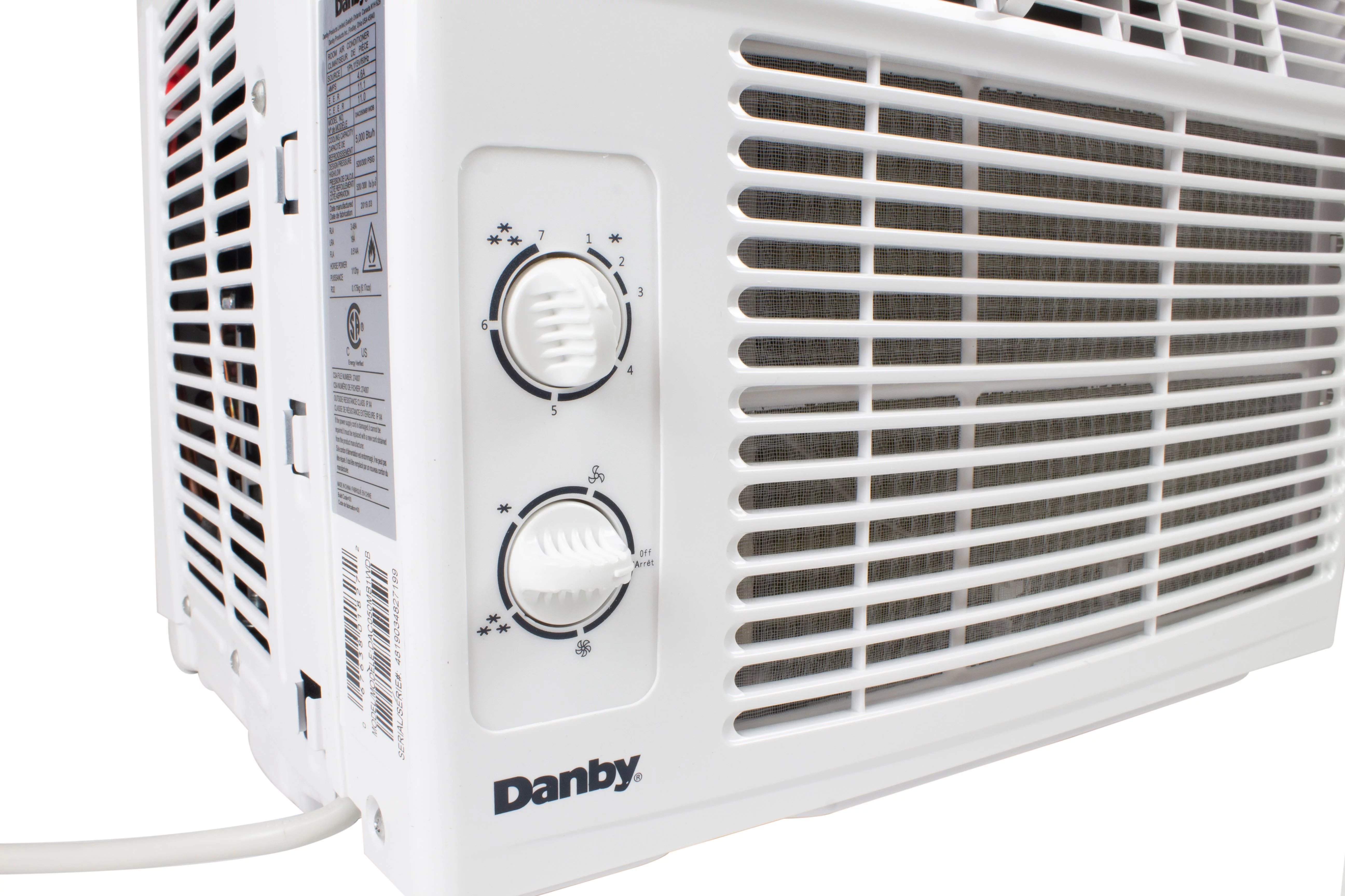 Danby DAC050MB1WDB 5000 BTU Window AC in White