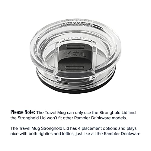 YETI Rambler 30 oz Travel Mug, Stainless Steel, Vacuum Insulated with Stronghold Lid