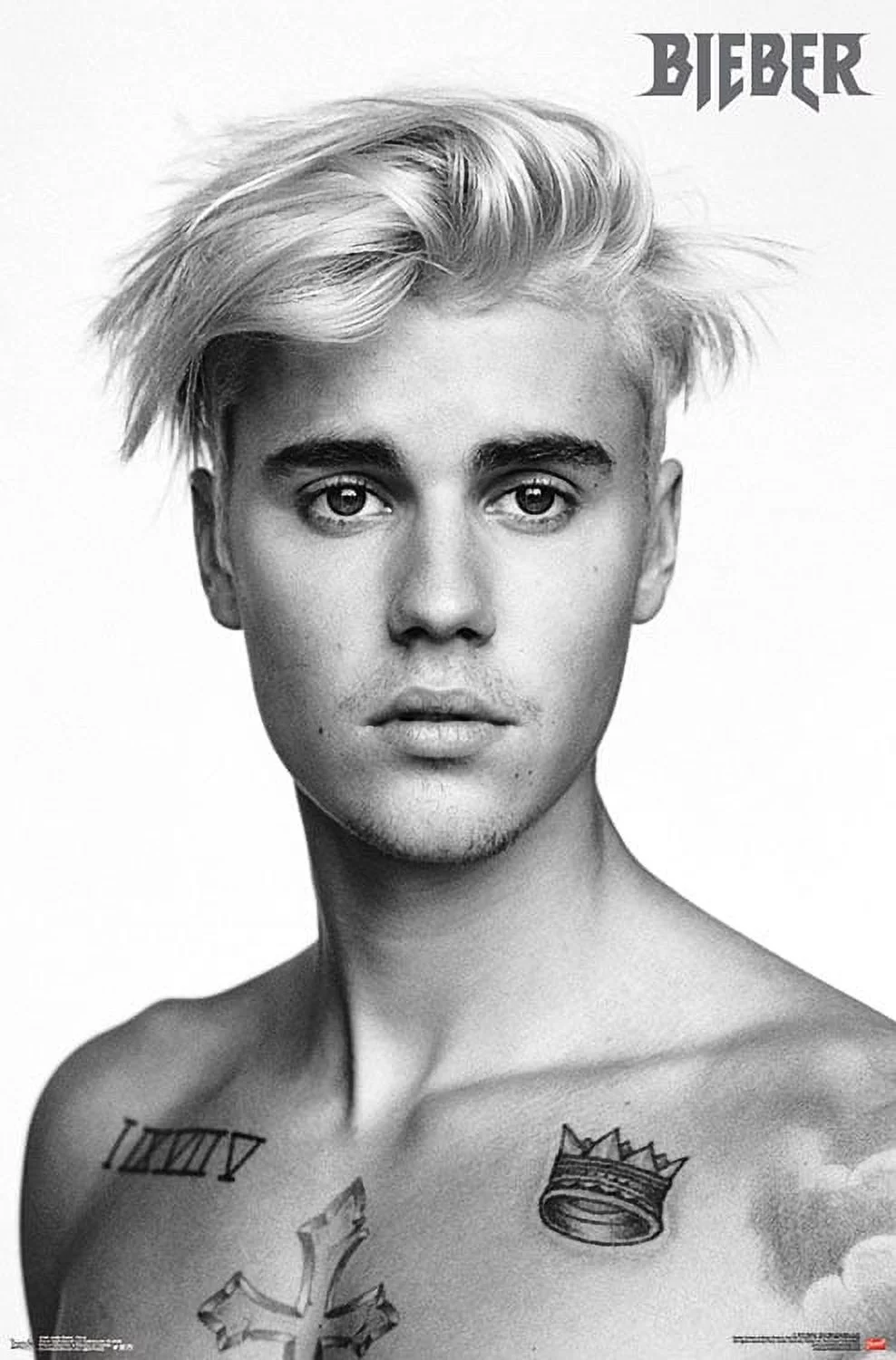 Justin Bieber - Pinup Wall Poster, 22.375