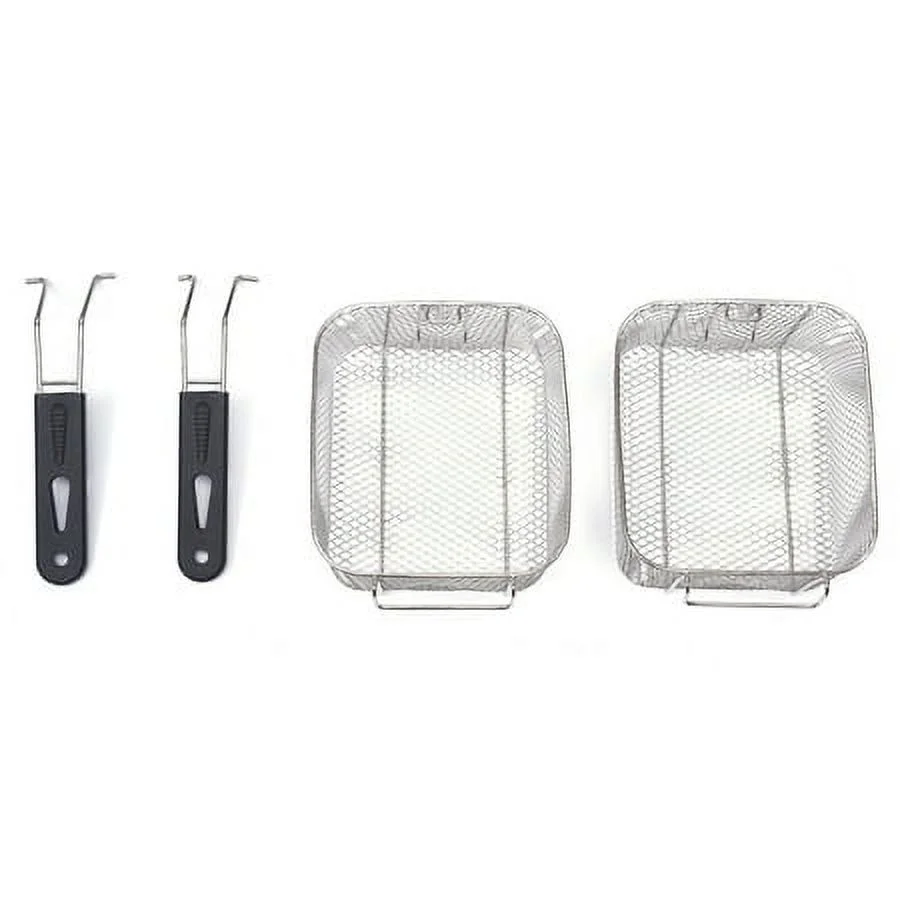 6L*2 Commercial Countertop Gas Deep Fryer Propane 2 Basket Stainless Newest Sale