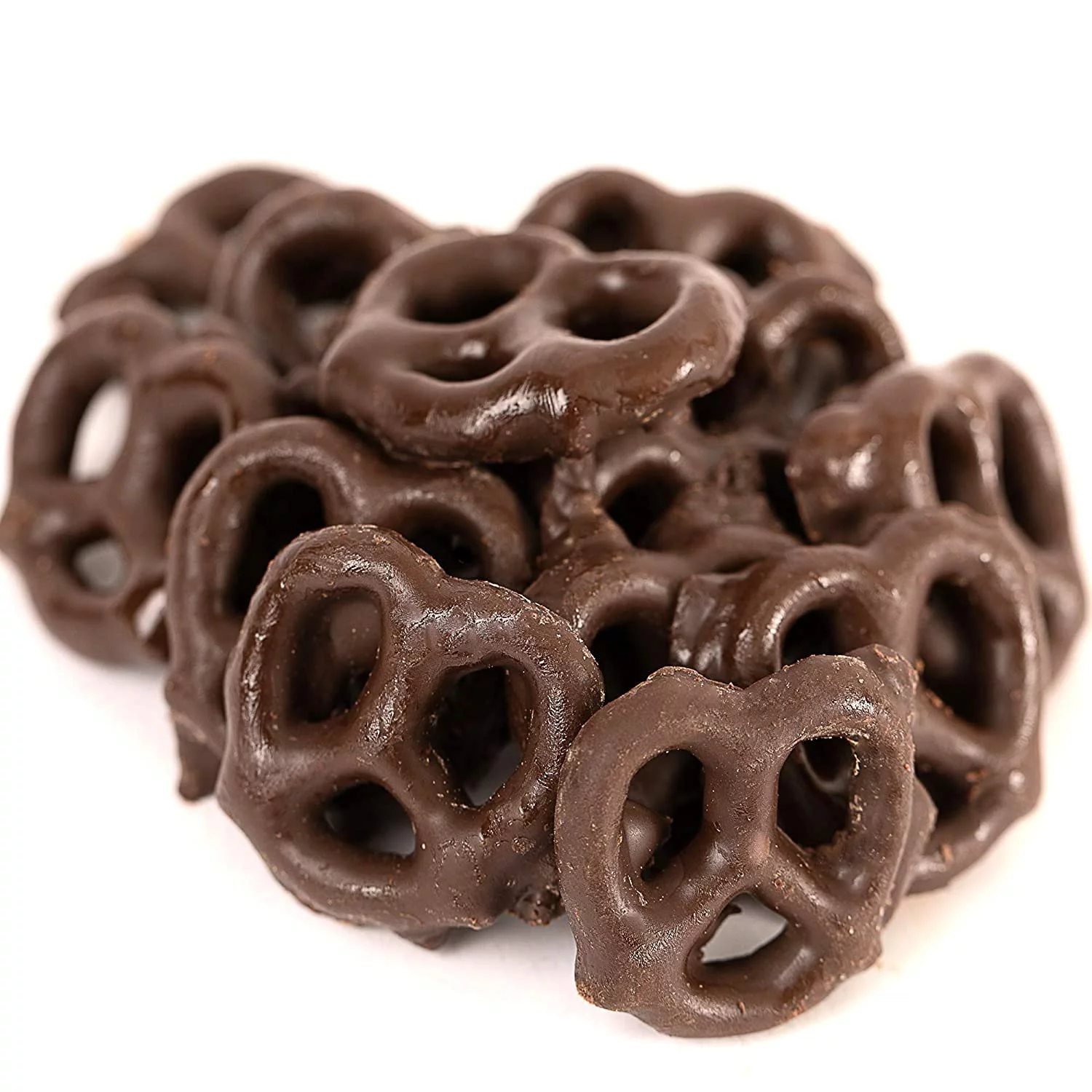 CrazyOutlet Dark Chocolate Covered Pretzels, Bulk Pack 5 Pounds