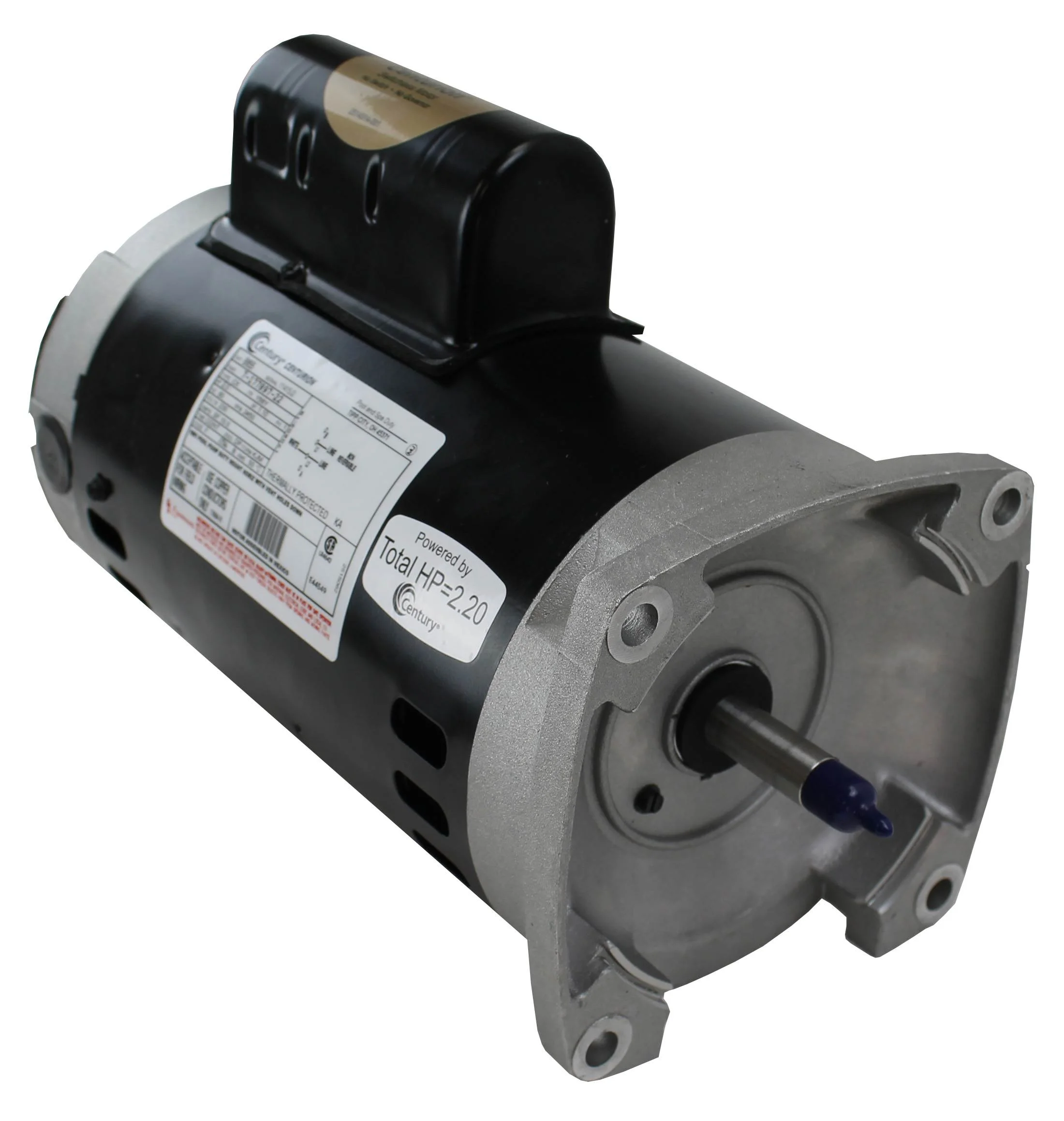 A.O. Smith Century B855 Up Rated 2.0 HP 3450 RPM Single Speed Pool Pump Motor