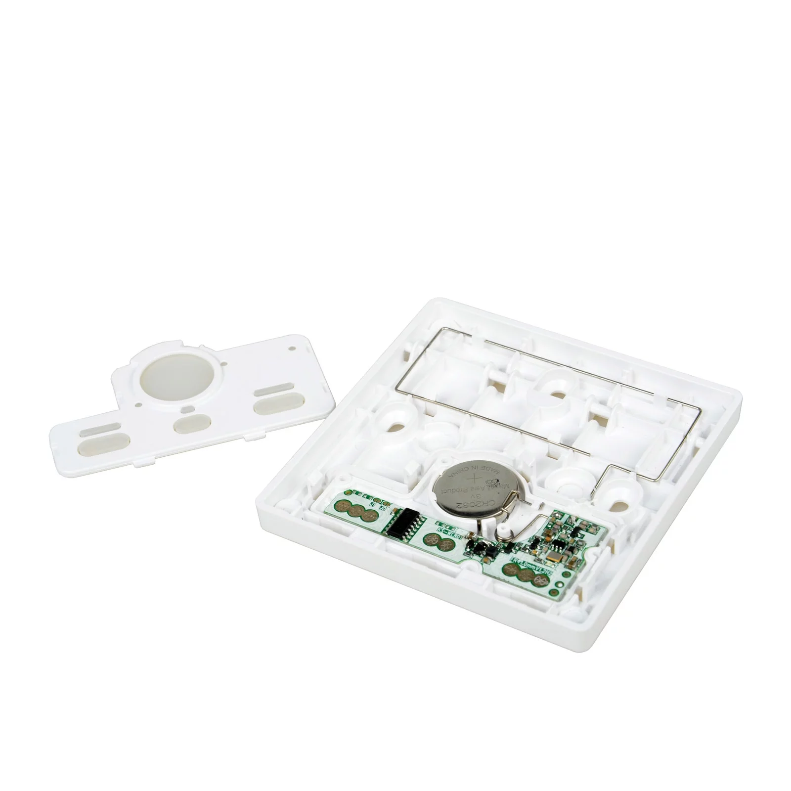 GREENCYCLE Smart Light Switch WiFi Wall Wireless 1-gang Switch + WIFI Receiver Compatible with Amazon Alexa and Google Home Remote Control Lights and Appliances Timing Function