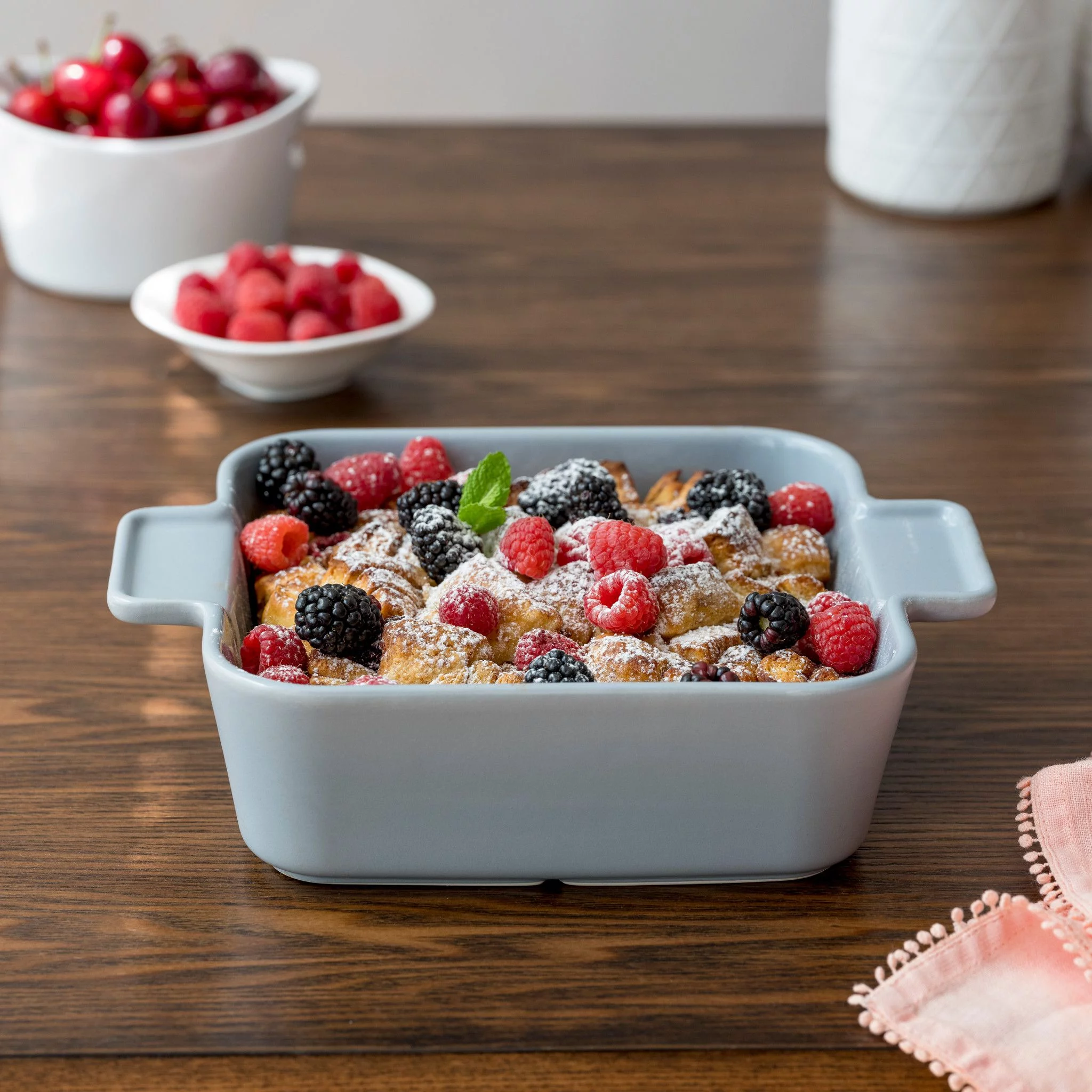 CorningWare Modern Ash Stoneware 2-quart Baker