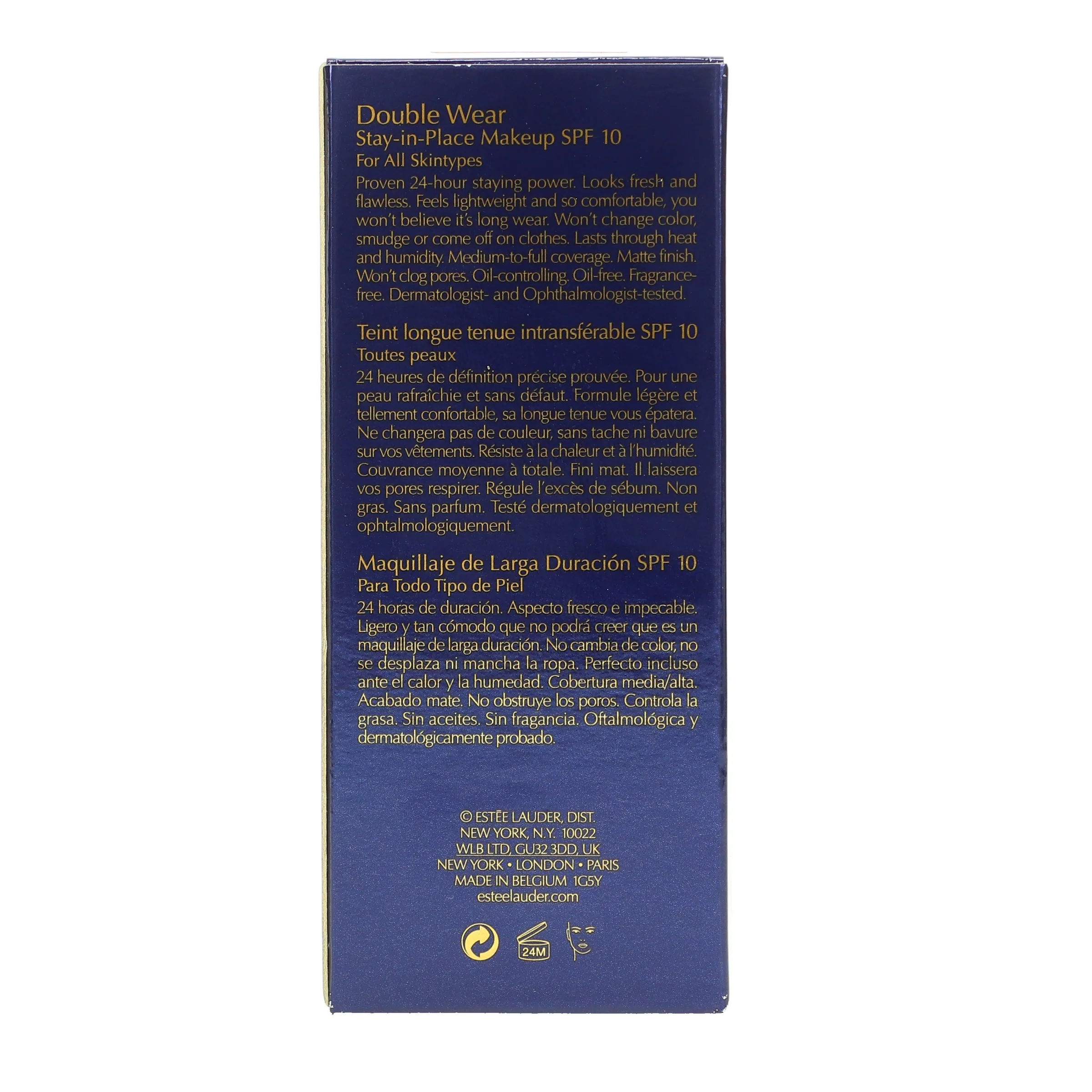 ESTEE LAUDER Double Wear Stay-In-Place Makeup SPF 10 - Sanda - 1 oz