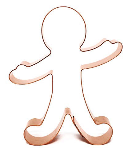 Gingerbread Man, Handcrafted USA Gingerbread Man Cookie Cutter