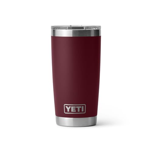 YETI Rambler 20 oz Stainless Steel Vacuum Insulated Tumbler w/MagSlider Lid