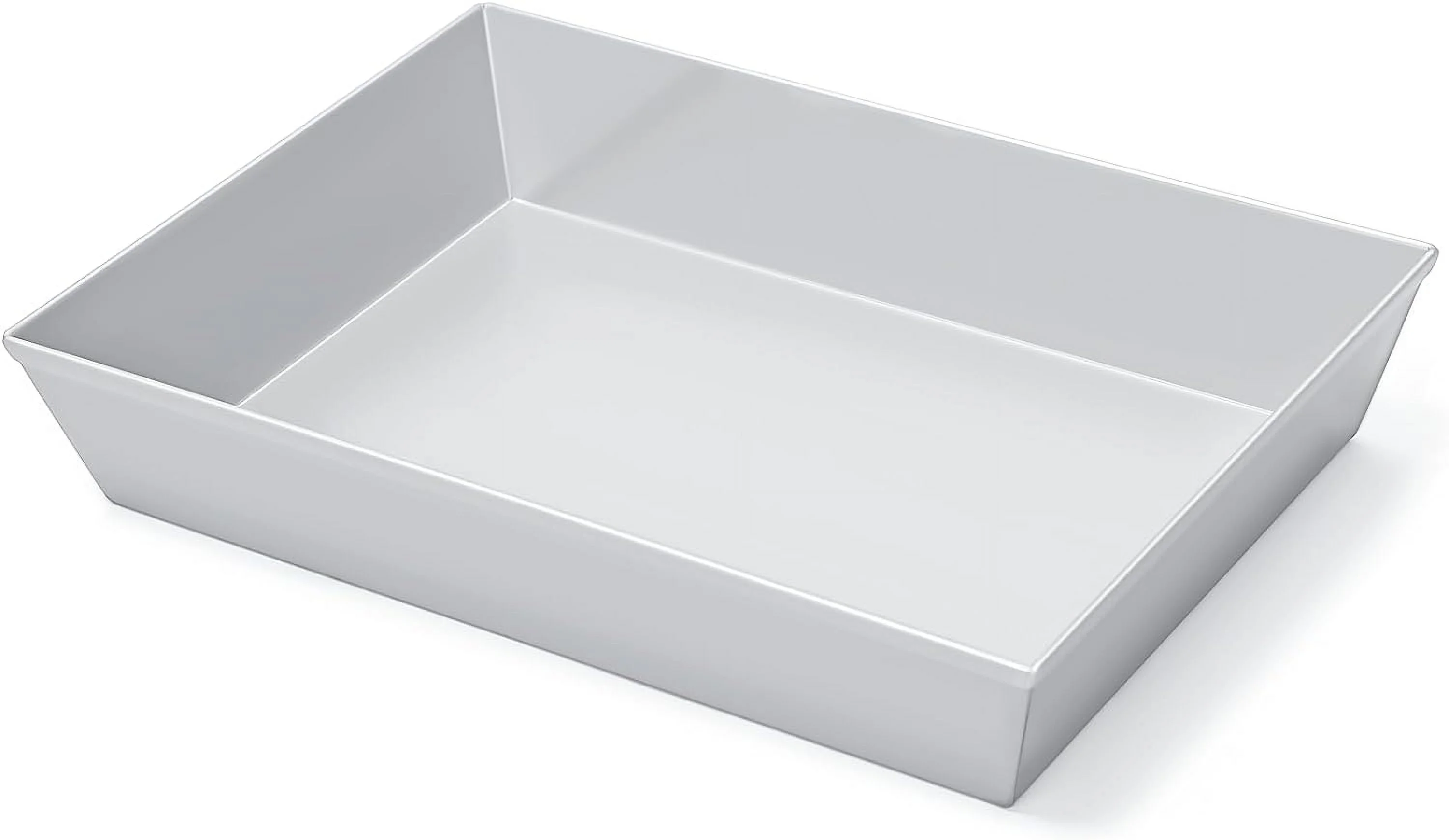 Hisencn Detroit Style Pizza Pans 10x14x2.5 Inch, Non Stick without BPA Pizza Pan, Square Hard Anodized Deep Dish Pizza Pan, Sicilian Pizza Pan for Ooni Roccbox Ovens