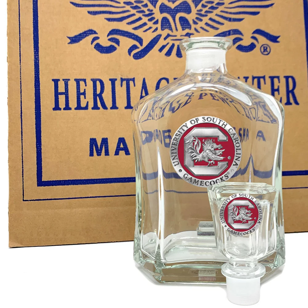 Louisiana at Lafayette Capitol Decanter Chest Set