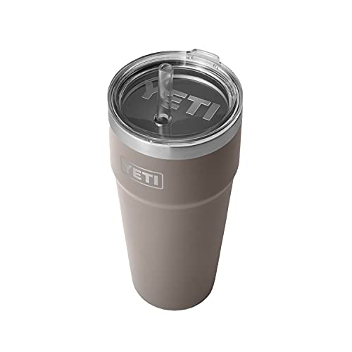 YETI Rambler 26 oz Straw Cup, Vacuum Insulated, Stainless Steel with Straw Lid