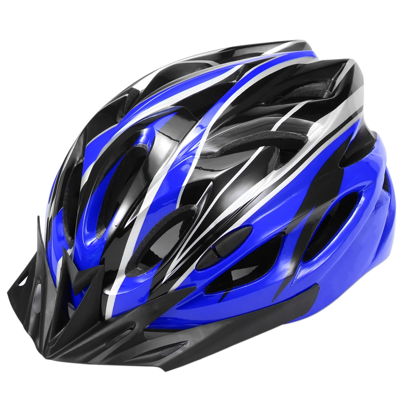 Lixada In mold Cycling Helmet with Visor, Lightweight Mountain Road Bike Helmet for Men and Women, Sport Protective Gear