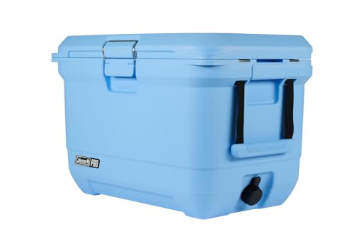 Coleman Pro Heavy-Duty 45qt Ultra-Light Premium Hard Cooler, Extra-Thick Insulation Keeps Ice up to 4 Days, 74-Can Capacity