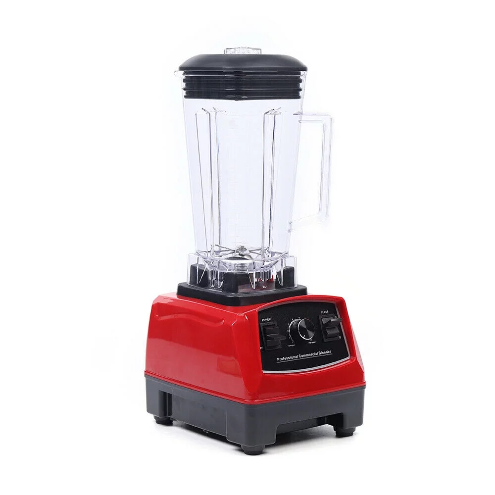 2L Commercial Professional Countertop High Speed Blender Mixer Plastic Housing